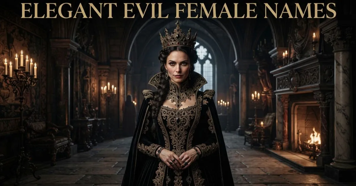  Elegant Evil Female Names