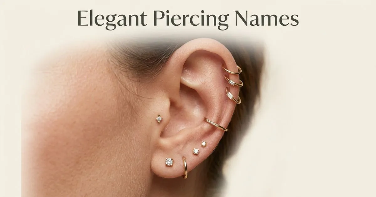 Elegant Piercing Names