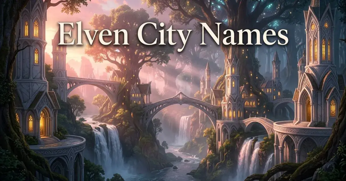 Elven City Names