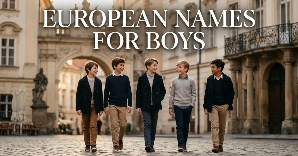 European Names For Boys
