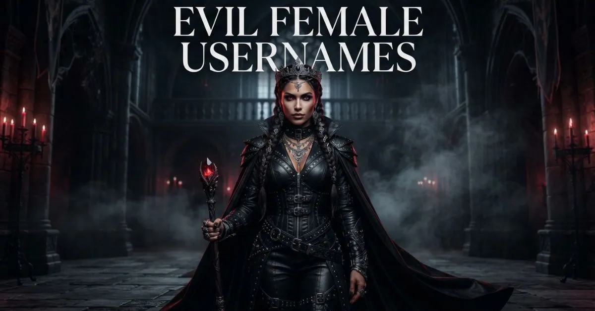 Evil Female Usernames