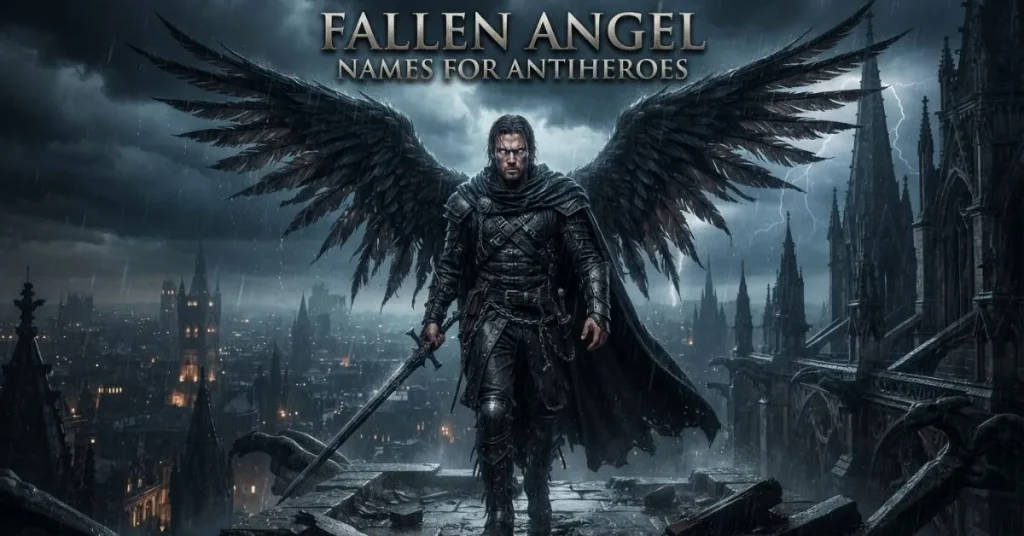 Fallen Angel Names For Antiheroes