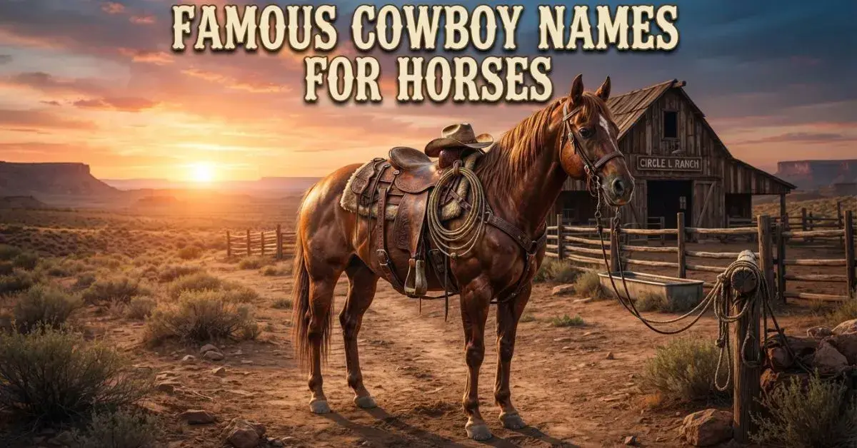 Famous Cowboy Names For Horses
