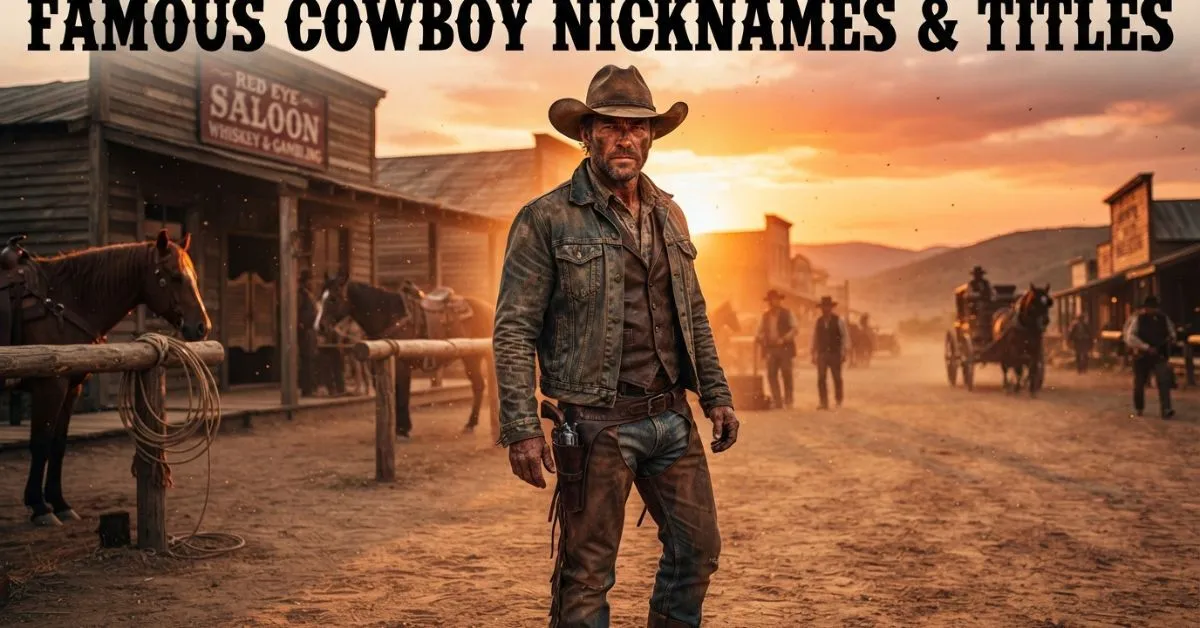 Famous Cowboy Nicknames & Titles