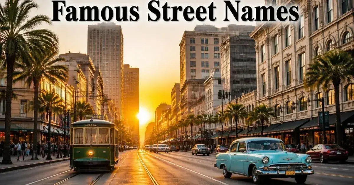 Famous Street Names