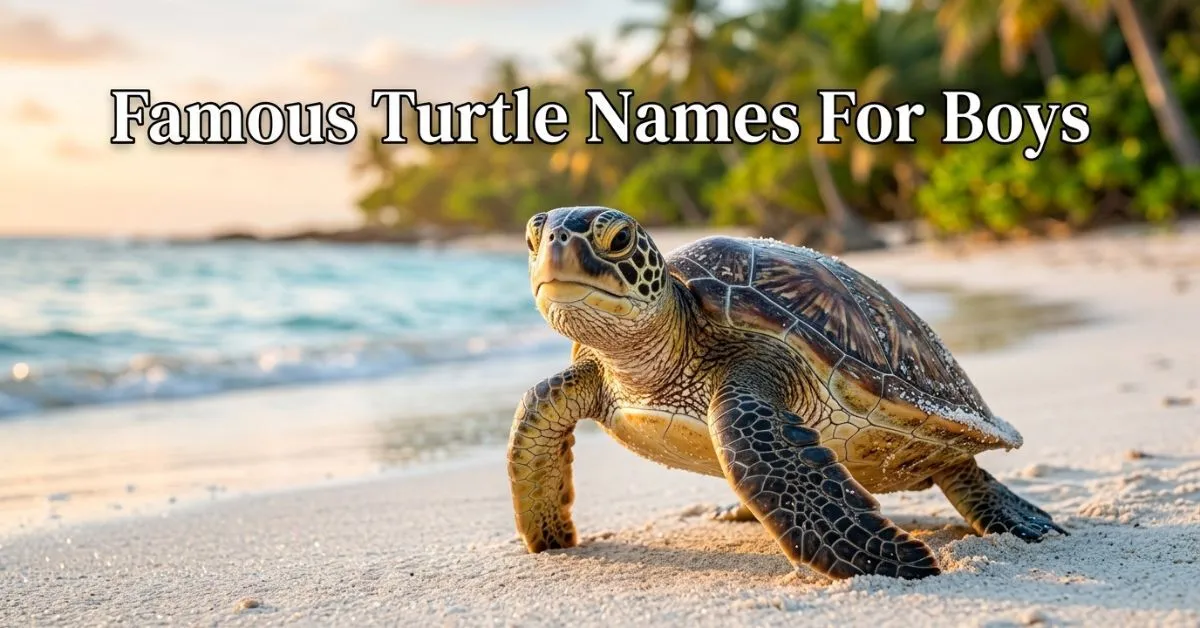 Famous Turtle Names For Boys