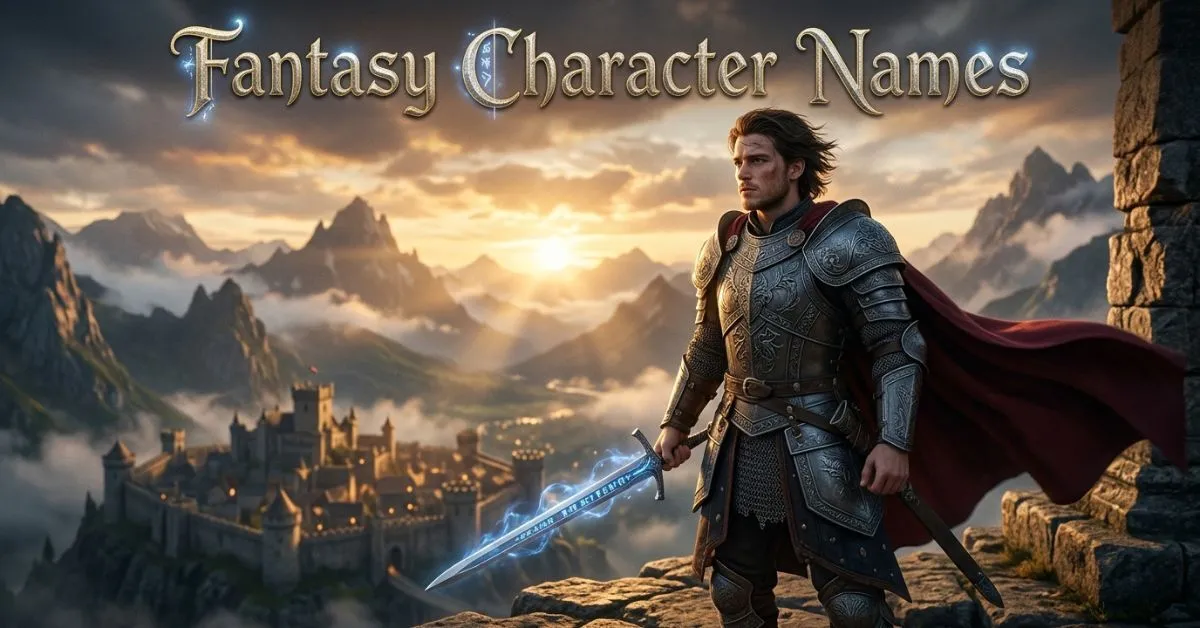 Fantasy Character Names