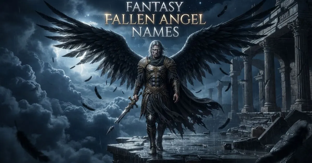 Fantasy Fallen Angel Names