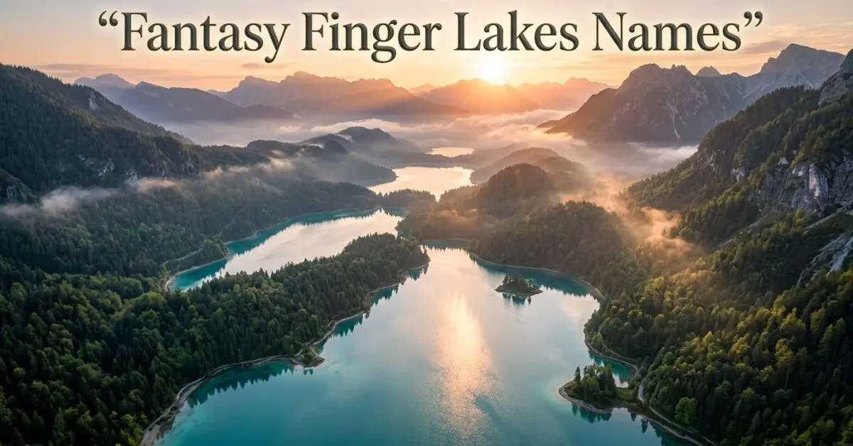Fantasy Finger Lakes Names