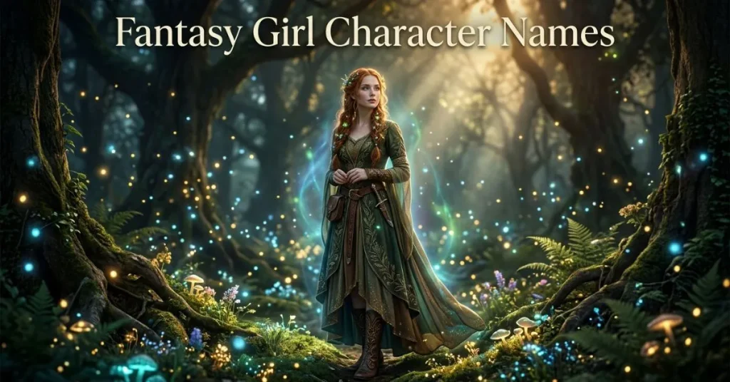 Fantasy Girl Character Names