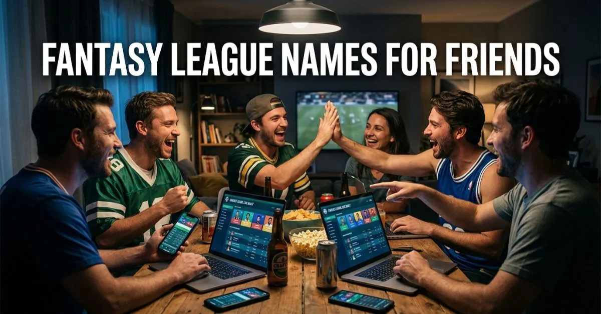 Fantasy League Names For Friends