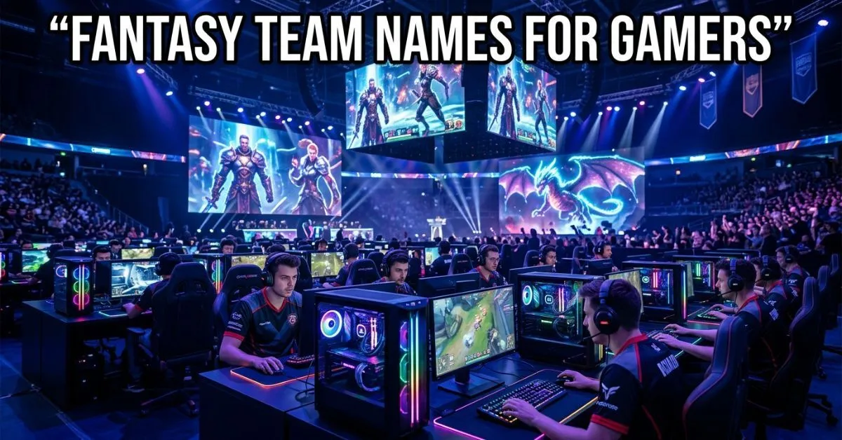 Fantasy Team Names For Gamers