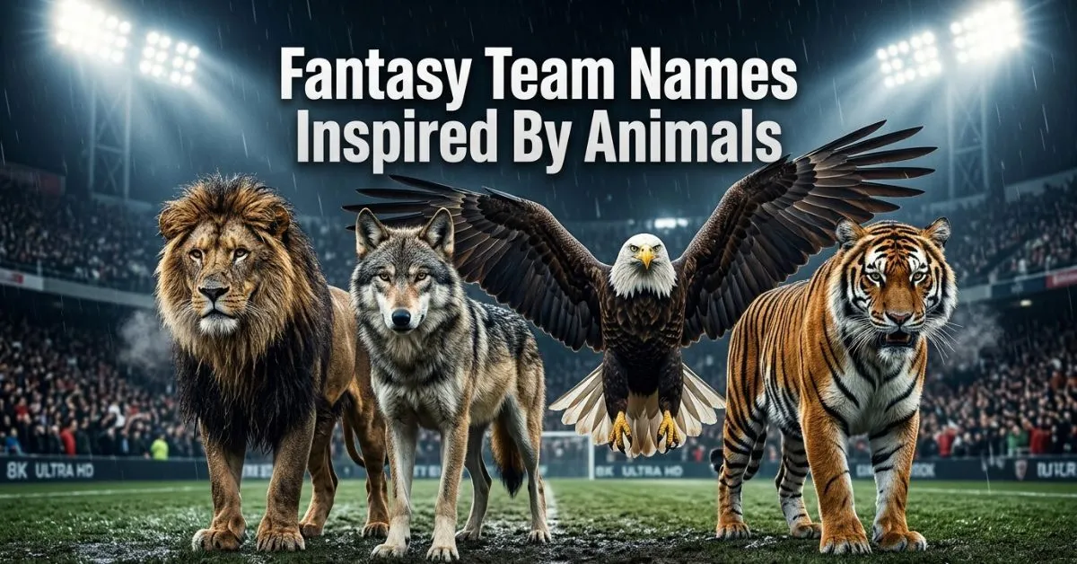 Fantasy Team Names Inspired By Animals
