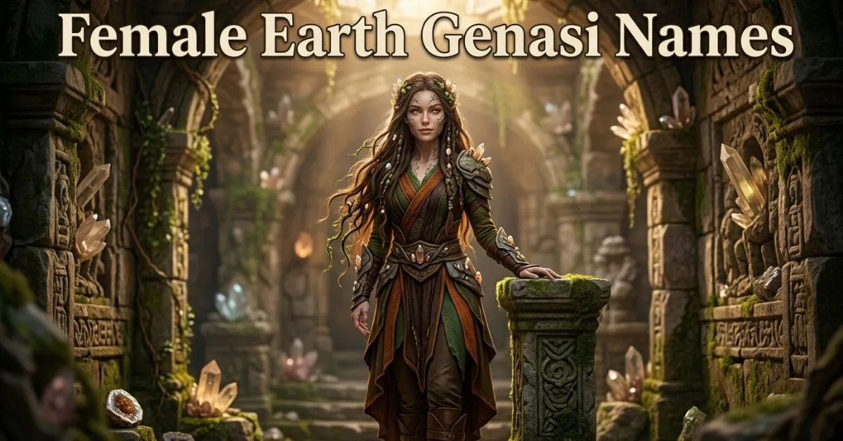 Female Earth Genasi Names