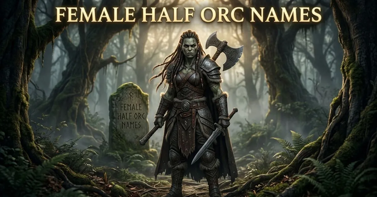 Female Half Orc Names