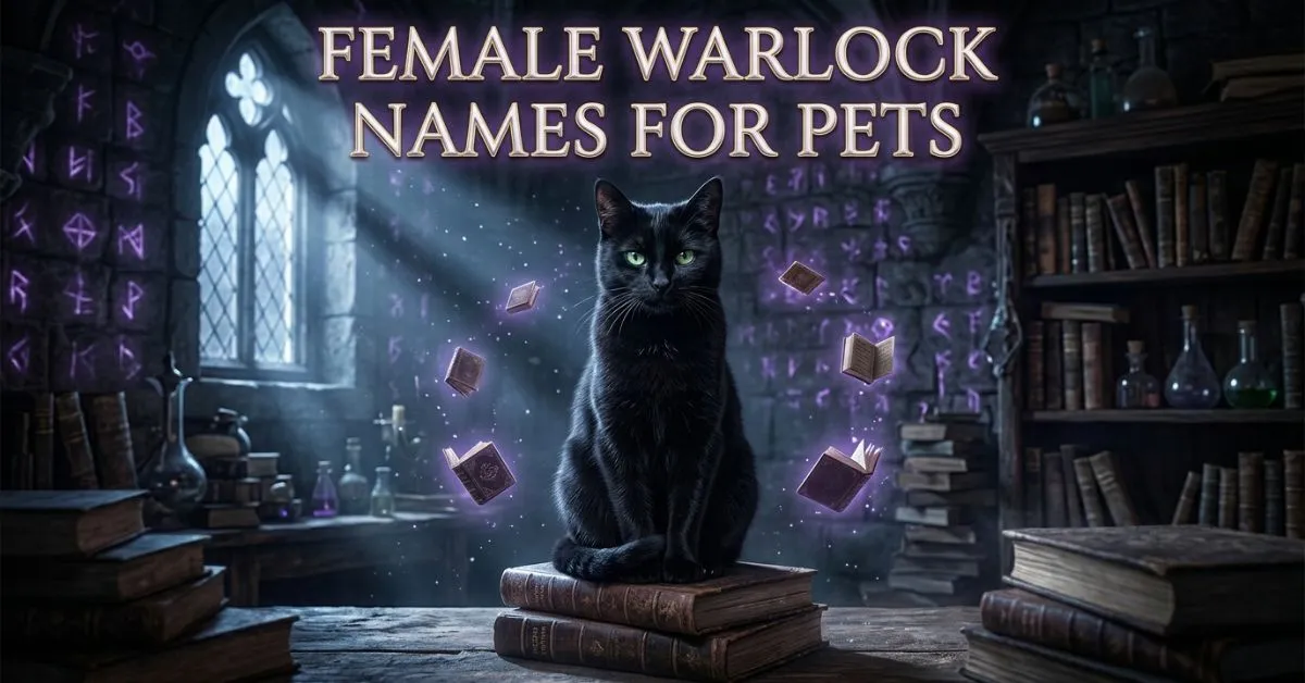 Female Warlock Names For Pets