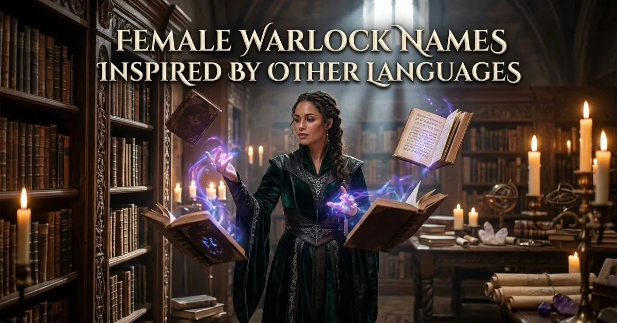 Female Warlock Names Inspired By Other Languages