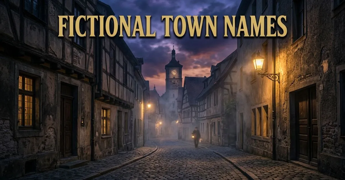 Fictional Town Names