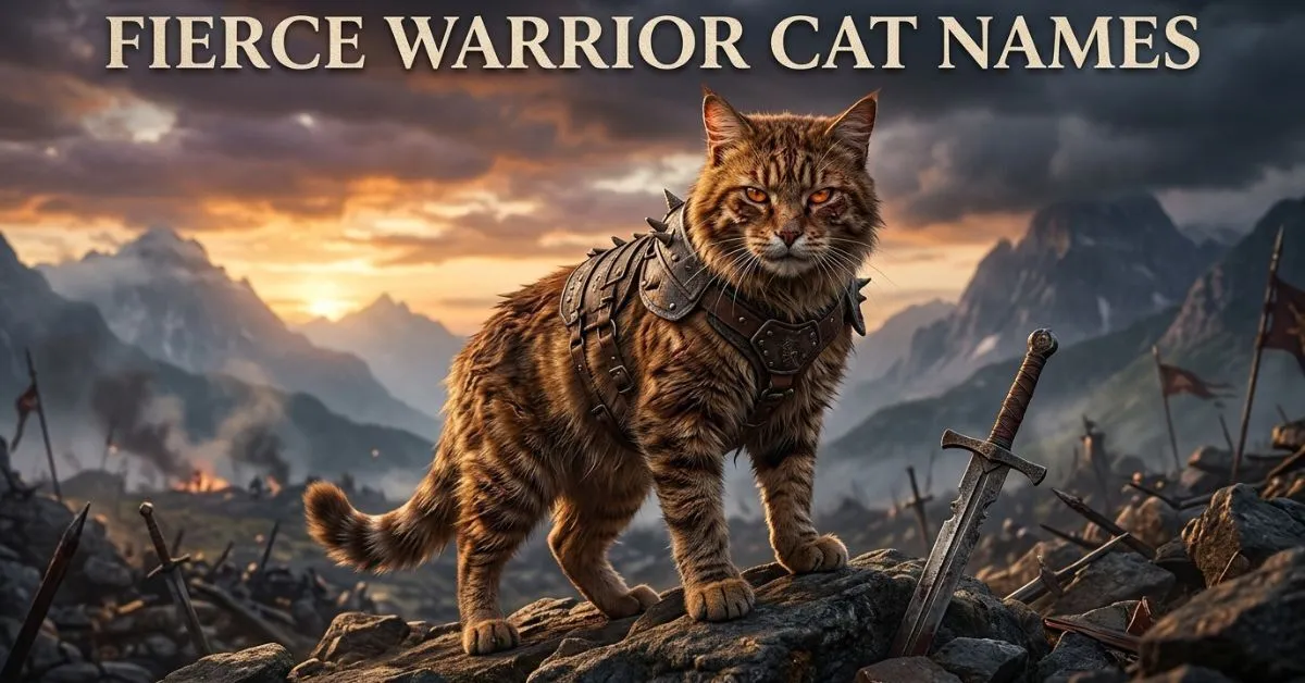 Fierce Warrior Cat Names