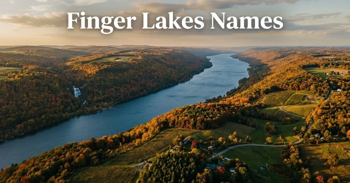 Finger Lakes Names