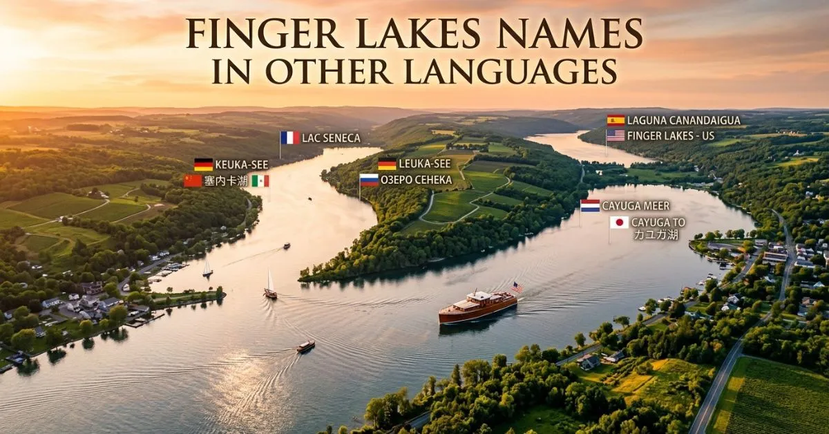 Finger Lakes Names In Other Languages
