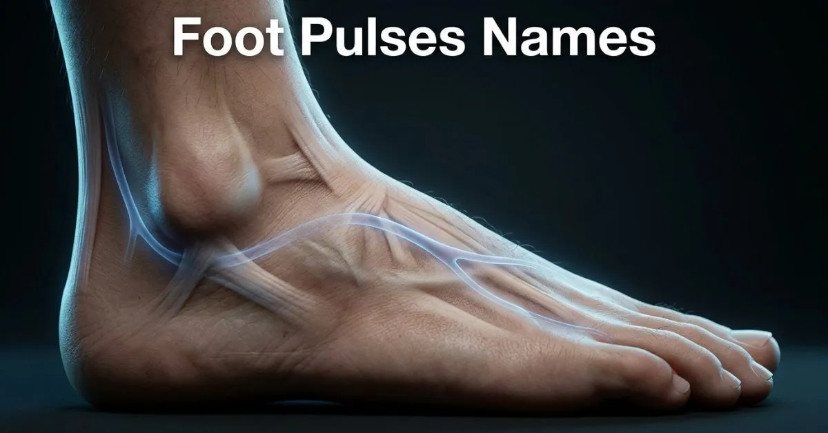 Foot Pulses Names