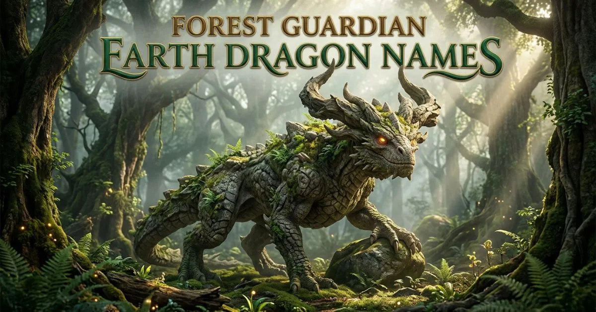 Forest Guardian Earth Dragon Names