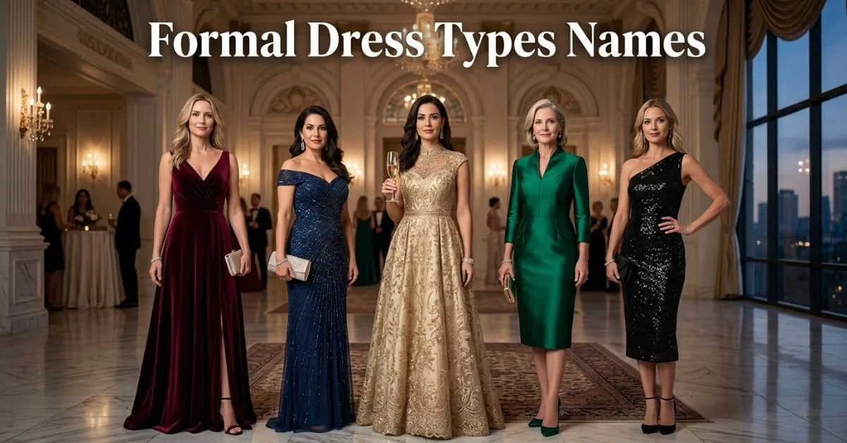 Formal Dress Types Names