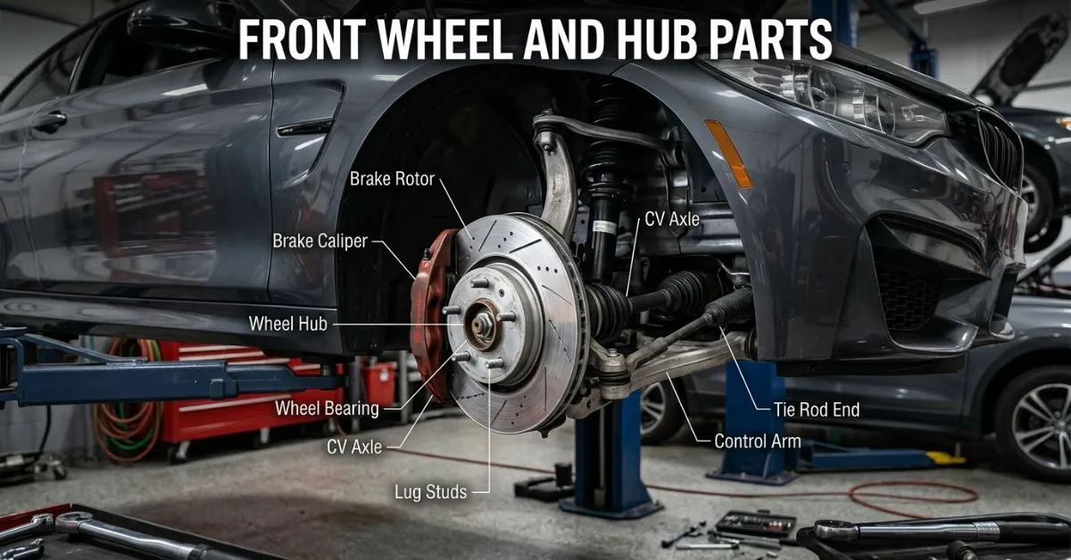 Front Wheel and Hub Parts