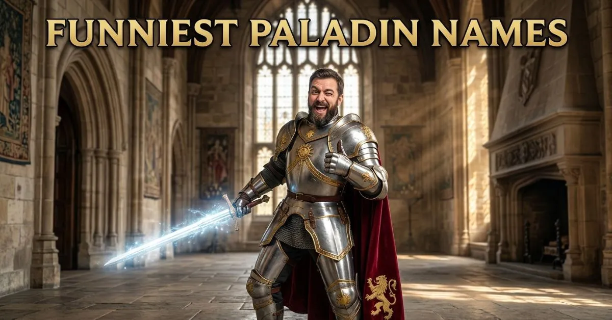 Funniest Paladin Names