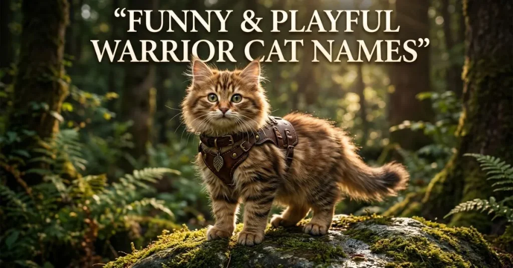 Funny & Playful Warrior Cat Names