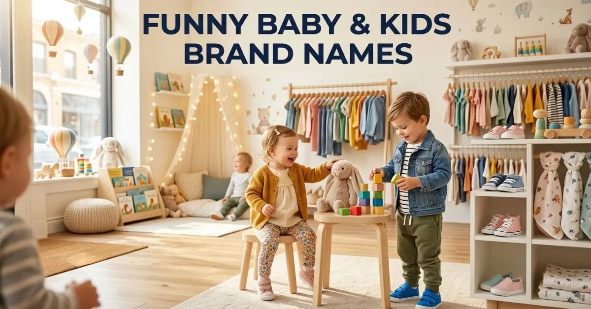 Funny Baby & Kids Brand Names