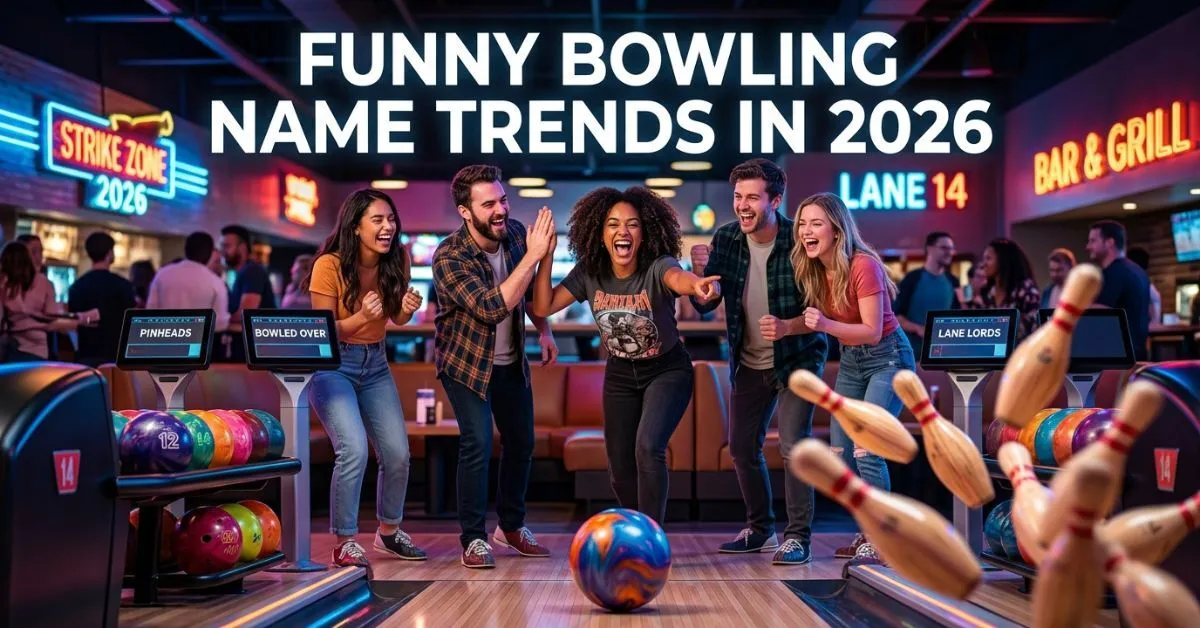 Funny Bowling Name Trends In 2026