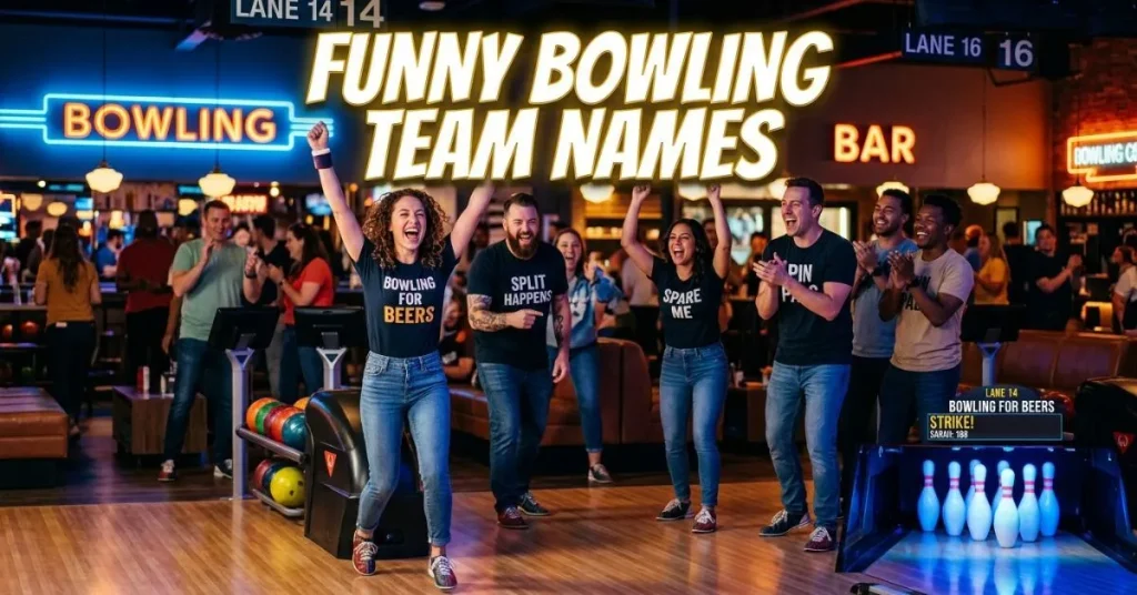 Funny Bowling Team Names