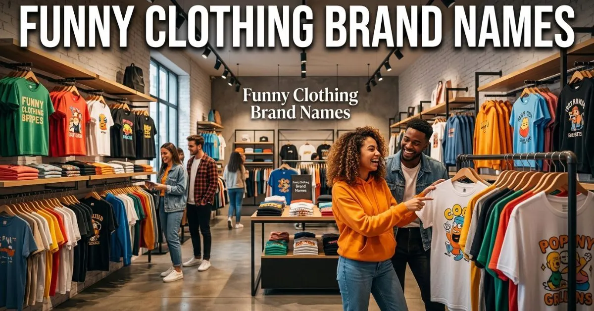 Funny Clothing Brand Names