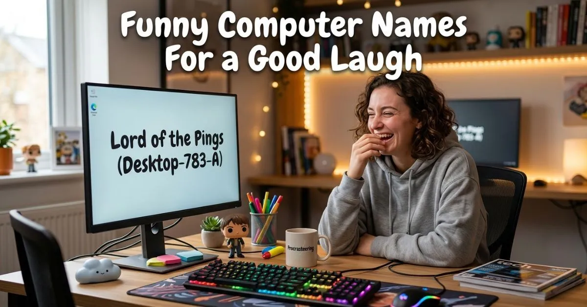 Funny Computer Names For a Good Laugh