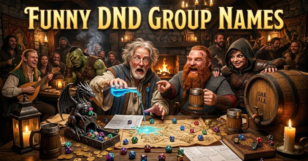 Funny DND Group Names