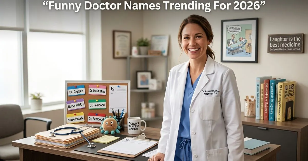 Funny Doctor Names Trending For 2026
