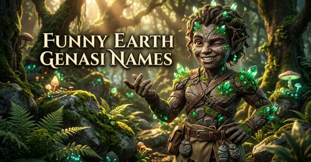 Funny Earth Genasi Names