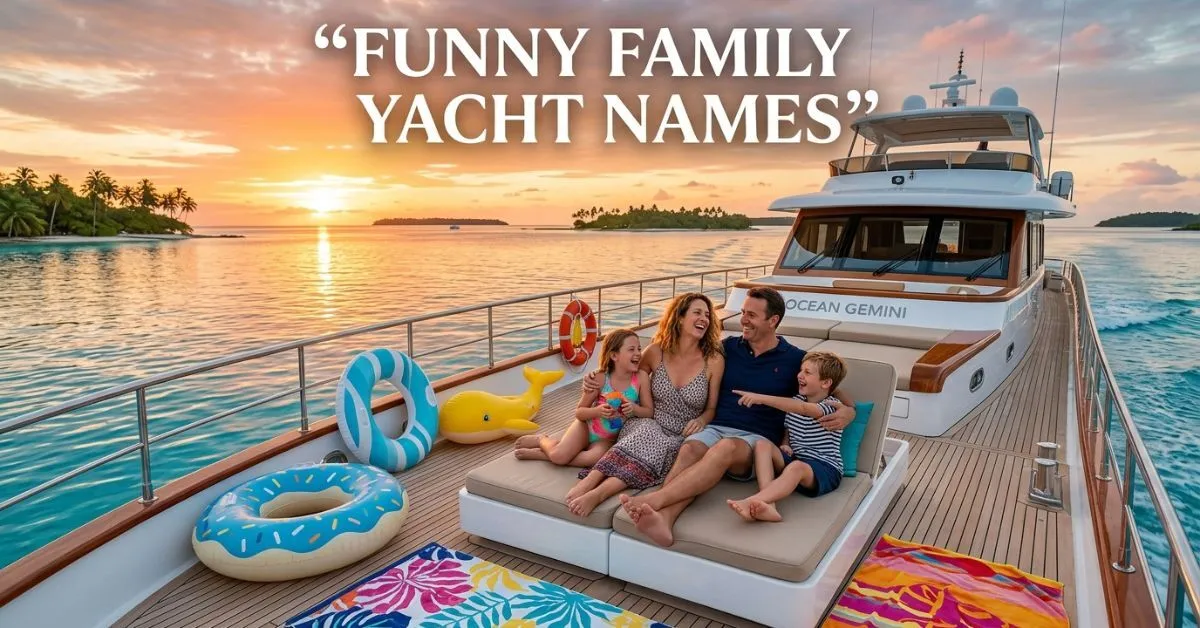 Funny Family Yacht Names