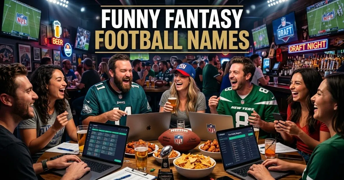 Funny Fantasy Football Names