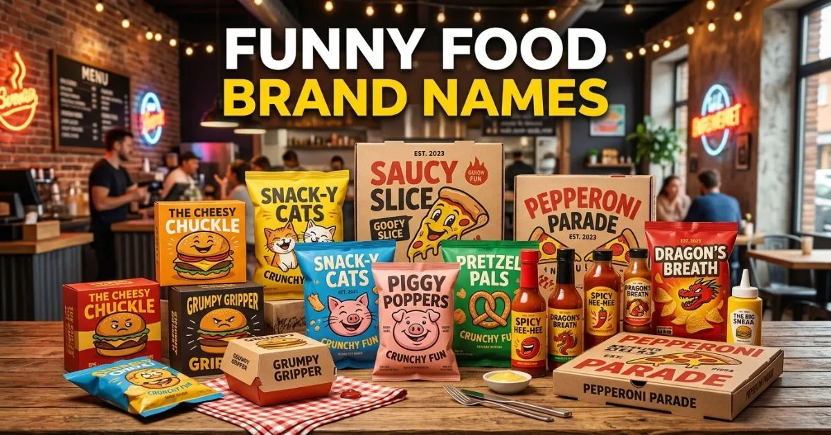Funny Food Brand Names