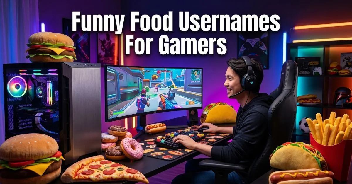 Funny Food Usernames For Gamers