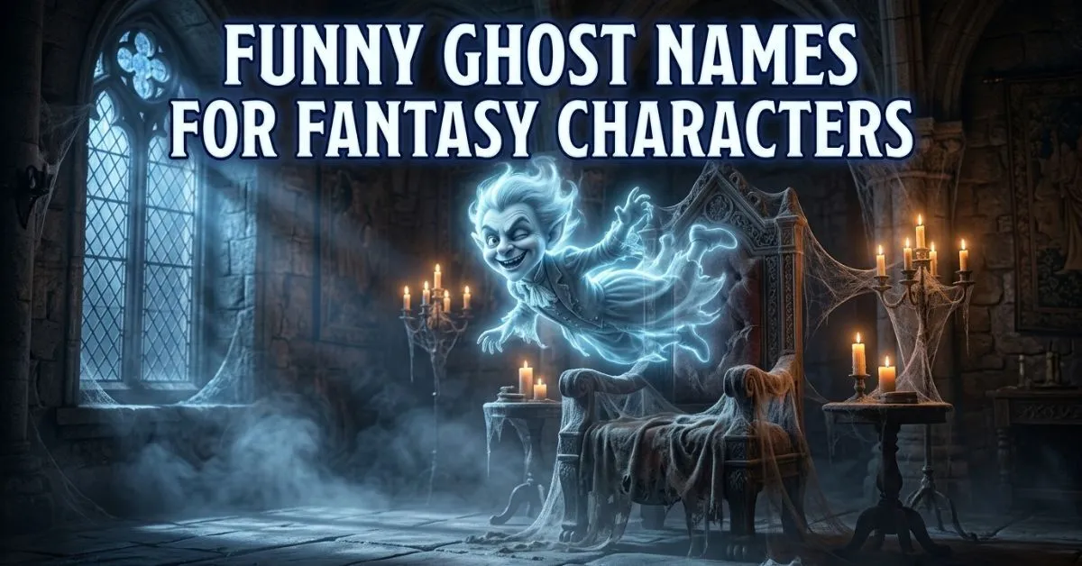 Funny Ghost Names For Fantasy Characters
