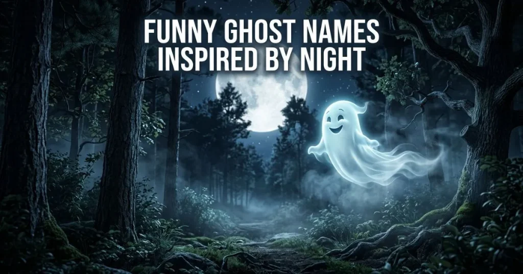 Funny Ghost Names Inspired By Night