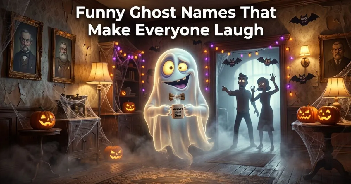Funny Ghost Names That Make Everyone Laugh