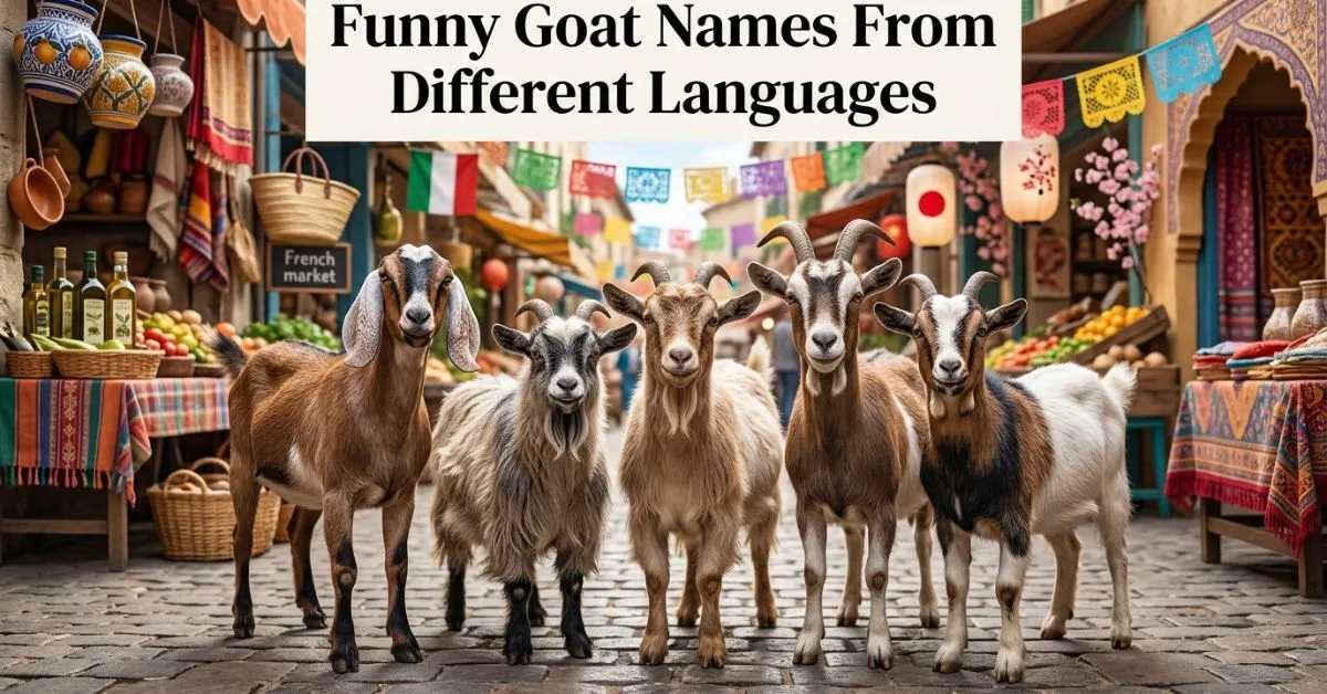 Funny Goat Names From Different Languages