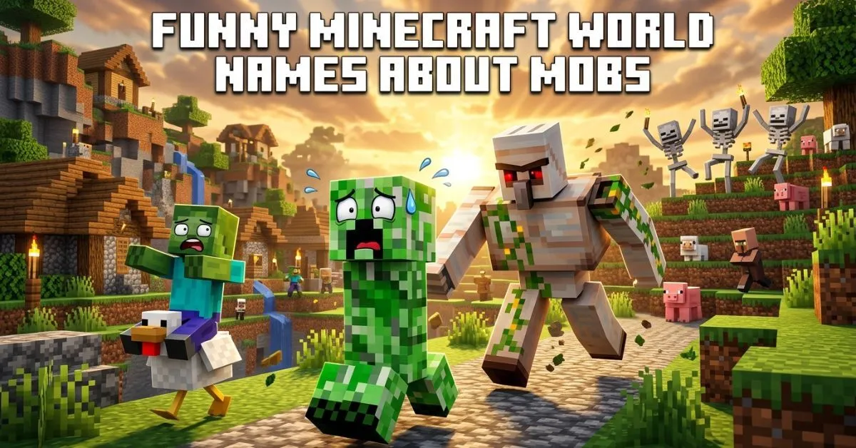 Funny Minecraft World Names For Survival Islands