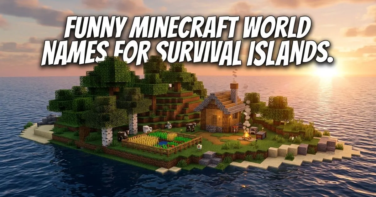 Funny Minecraft World Names For Survival Islands
