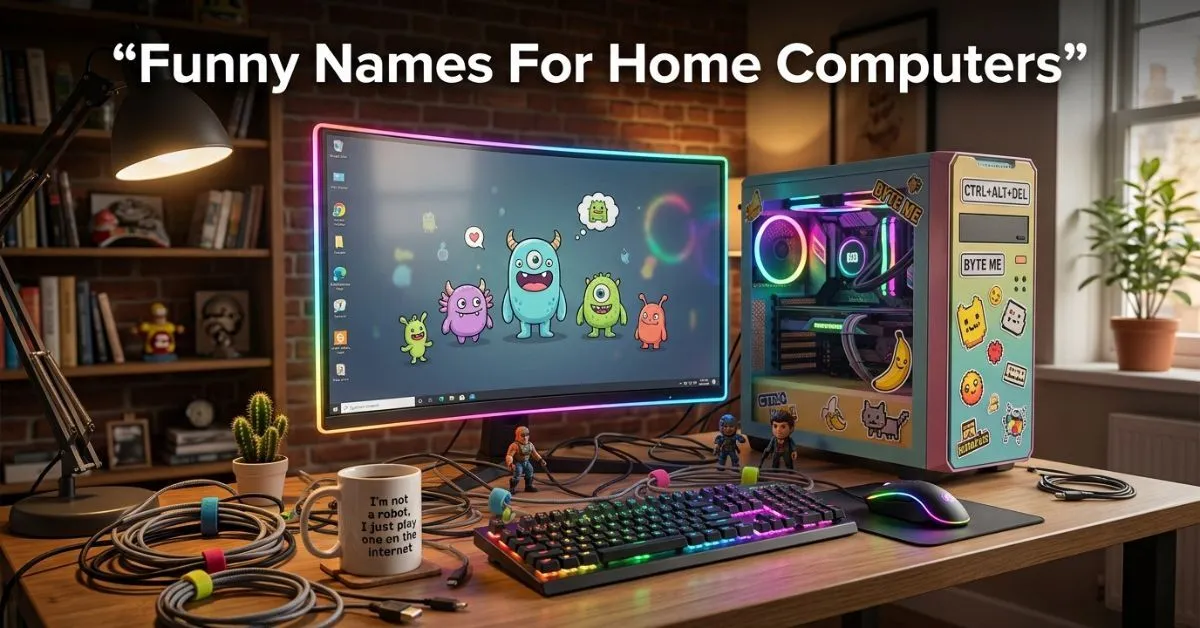 Funny Names For Home Computers